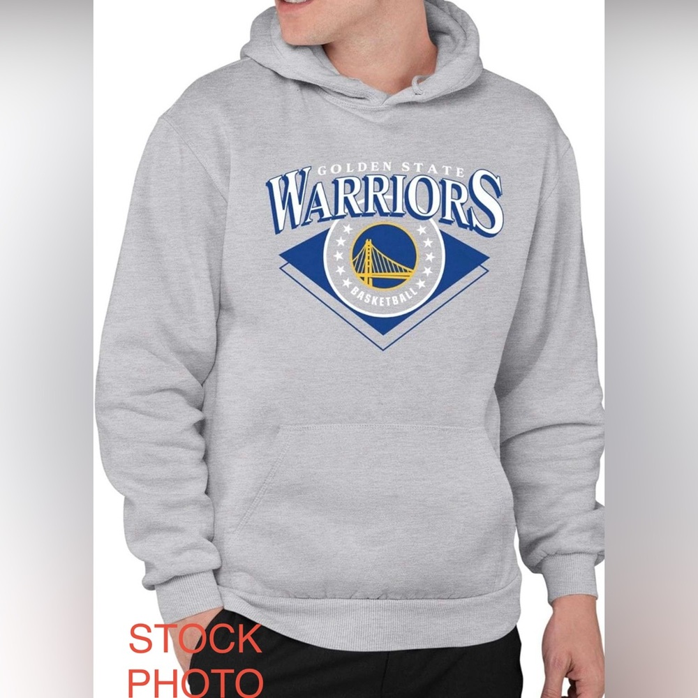 Junk Food -NBA Licensed Golden State Warriors Fleece Hoodie, size:L, NEW